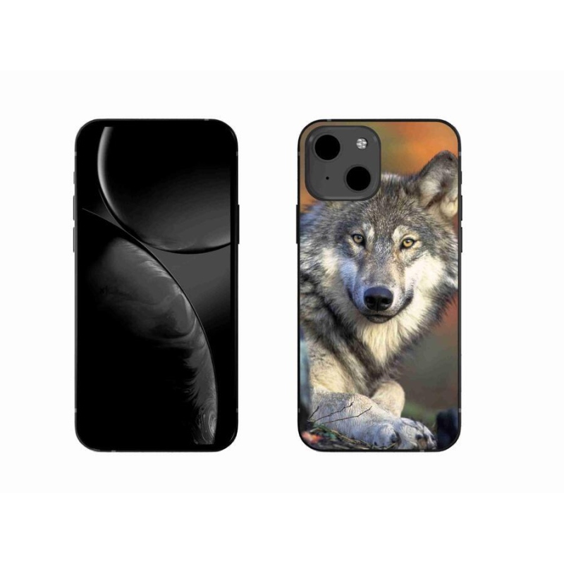 Gélový obal mmCase na mobil iPhone 13 6.1 - vlk