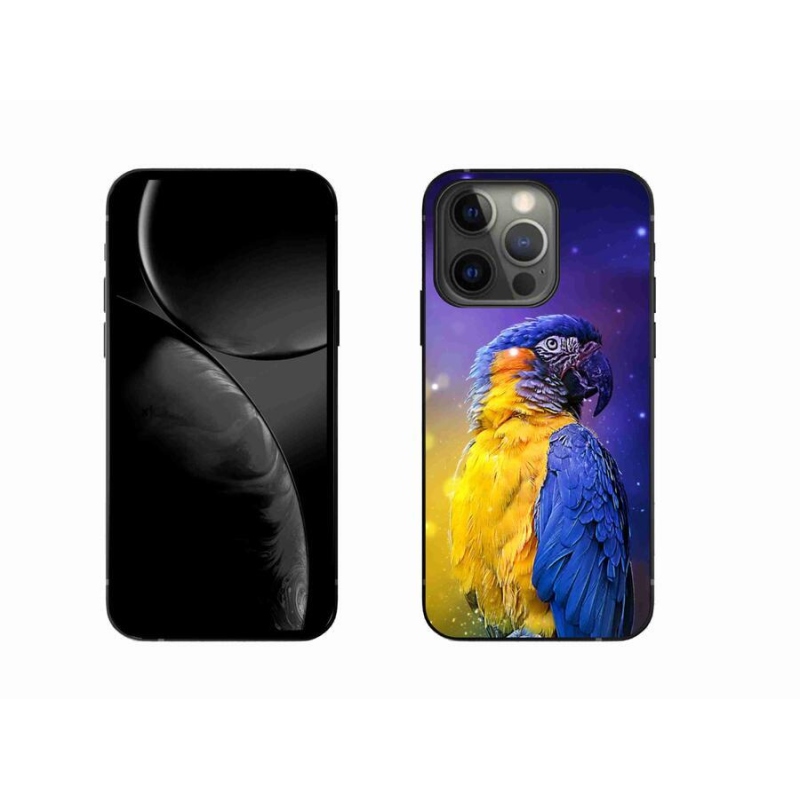 Gélový obal mmCase na mobil iPhone 13 Pro 6.1 - papagáj ara 1