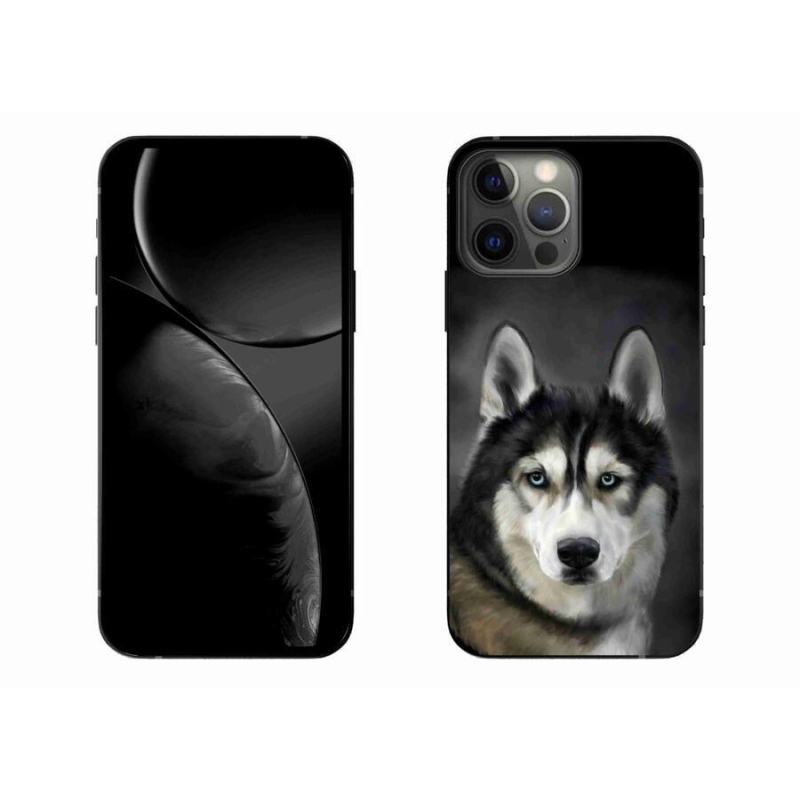 Gélový obal mmCase na mobil iPhone 13 Pro Max 6.7 - husky