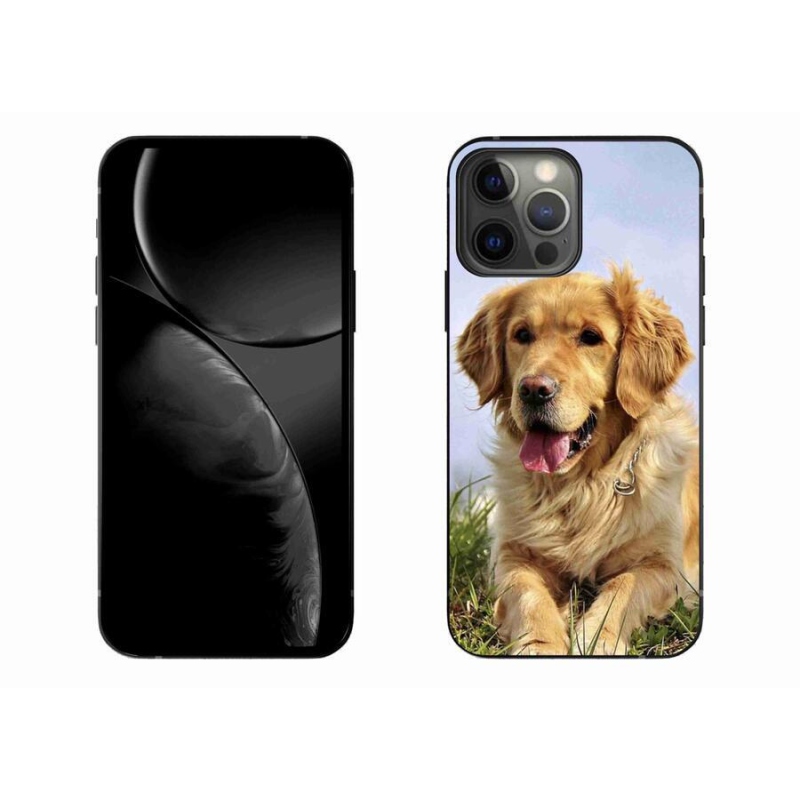 Gélový obal mmCase na mobil iPhone 13 Pro Max 6.7 - zlatý retriever