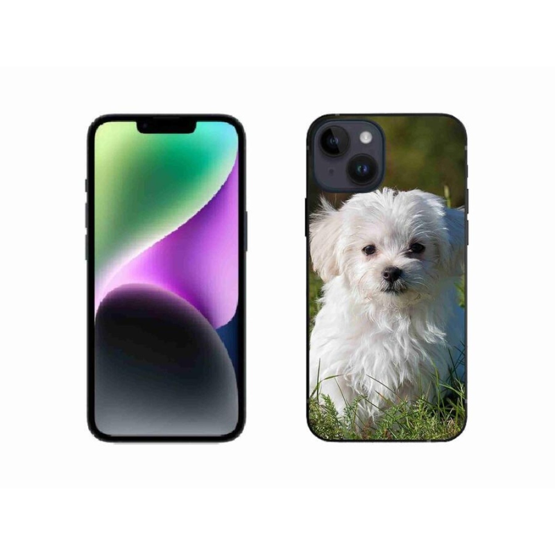 Gélový obal mmCase na mobil iPhone 14 - bišónik