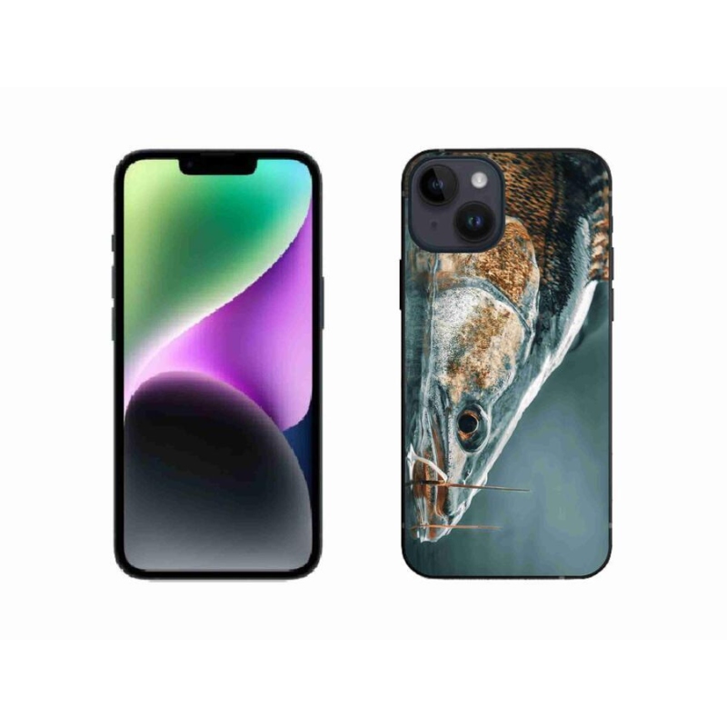 Gélový obal mmCase na mobil iPhone 14 - zubáč
