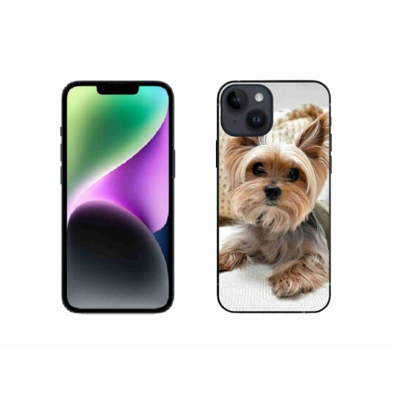 Gélový obal mmCase na mobil iPhone 14 - yorkšír 5