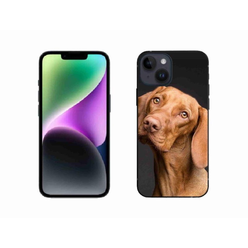 Gélový obal mmCase na mobil iPhone 14 - maďarský stavač