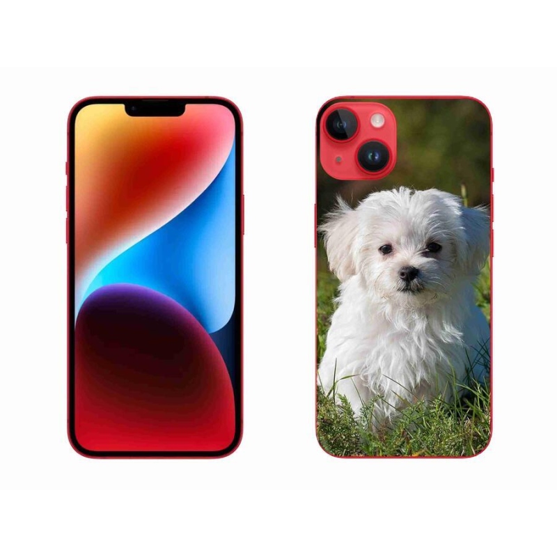 Gélový obal mmCase na mobil iPhone 14 Plus - bišónik