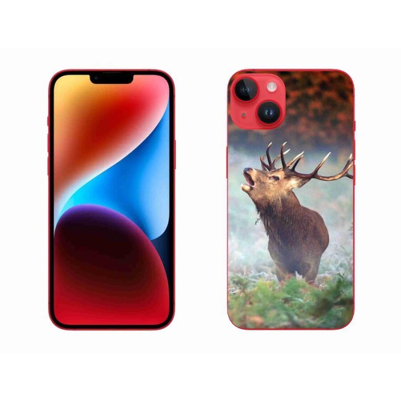 Gélový obal mmCase na mobil iPhone 14 Plus - jeleň 2