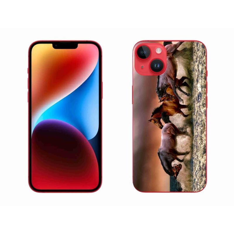 Gélový obal mmCase na mobil iPhone 14 Plus - kone 1