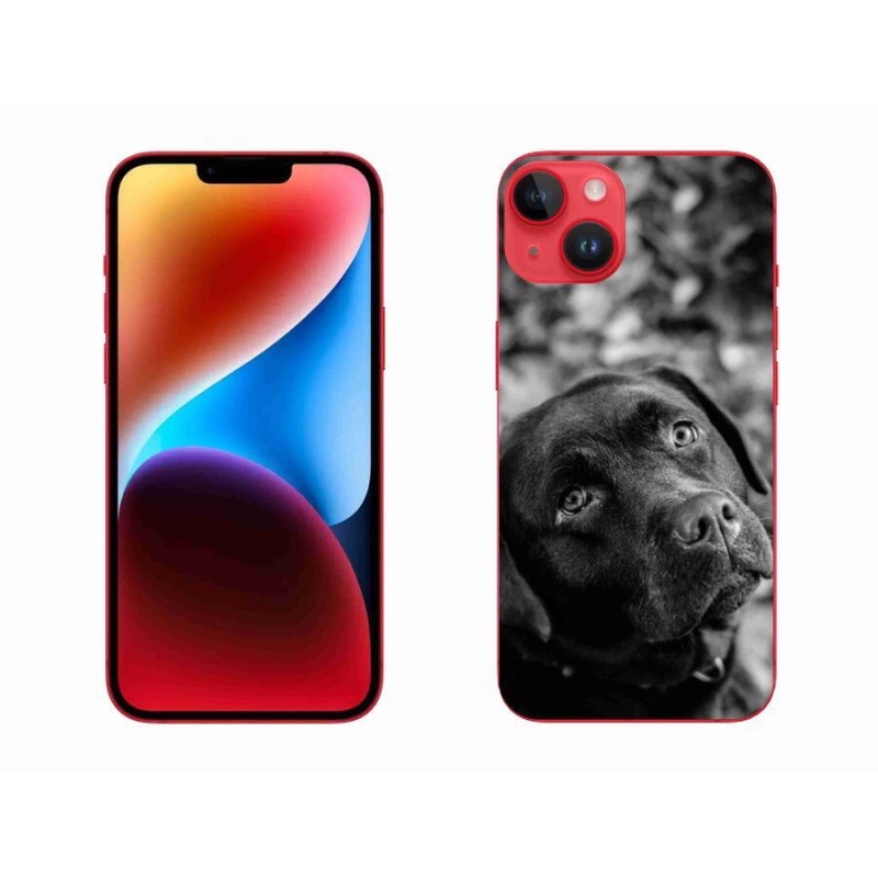 Gélový obal mmCase na mobil iPhone 14 Plus - labrador