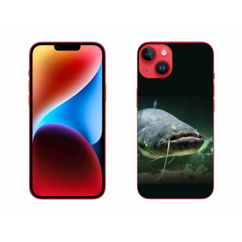 Gélový obal mmCase na mobil iPhone 14 Plus - sumec