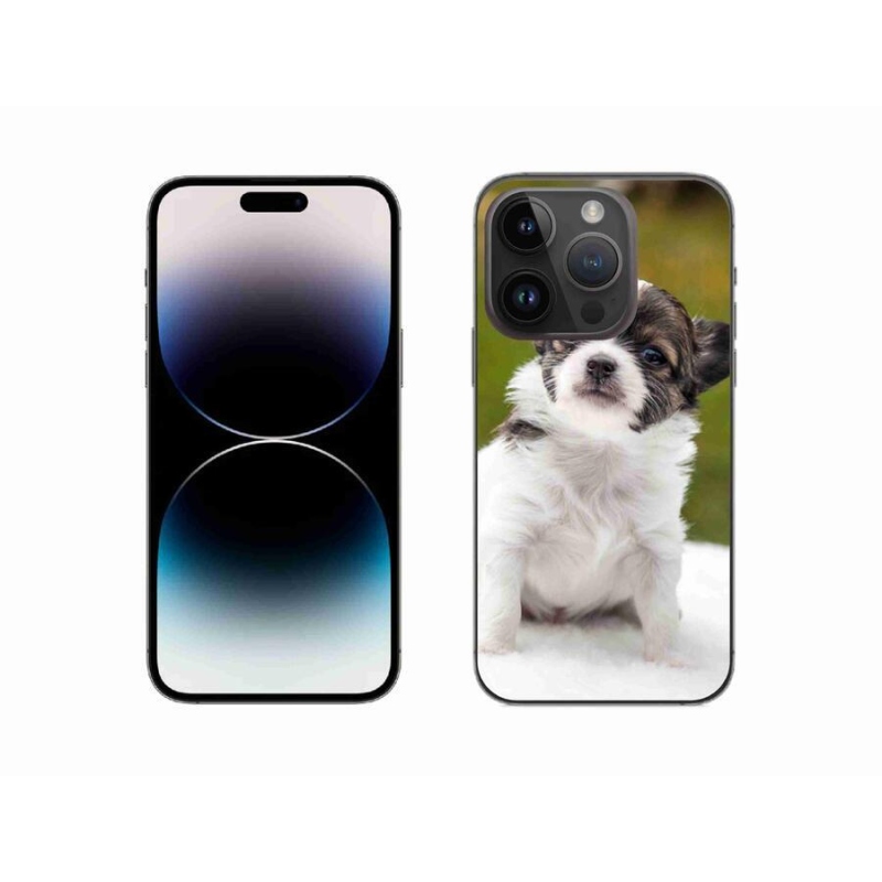 Gélový obal mmCase na mobil iPhone 14 Pro 6.1 - čivava 4