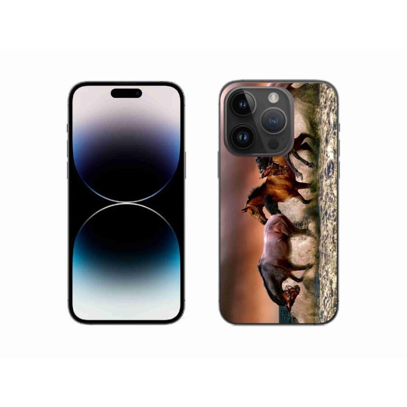 Gélový obal mmCase na mobil iPhone 14 Pro 6.1 - kone 1