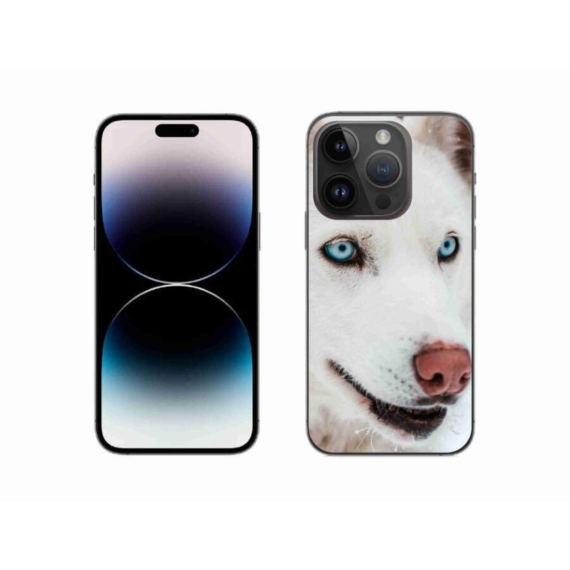 Gélový obal mmCase na mobil iPhone 14 Pro 6.1 - psí pohľad