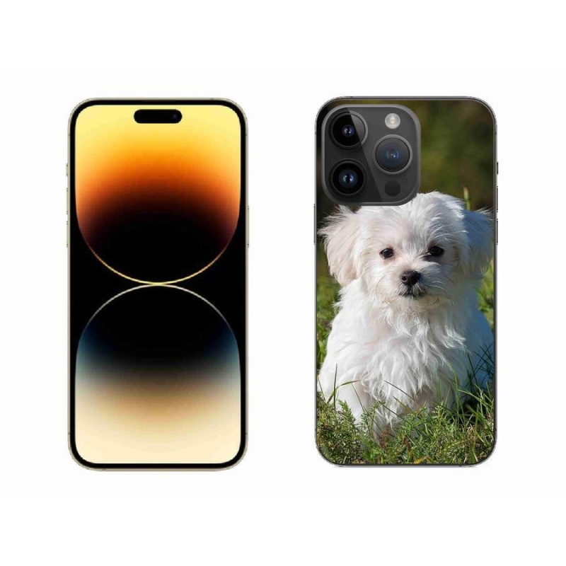 Gélový obal mmCase na mobil iPhone 14 Pro Max 6.7 - bišónik