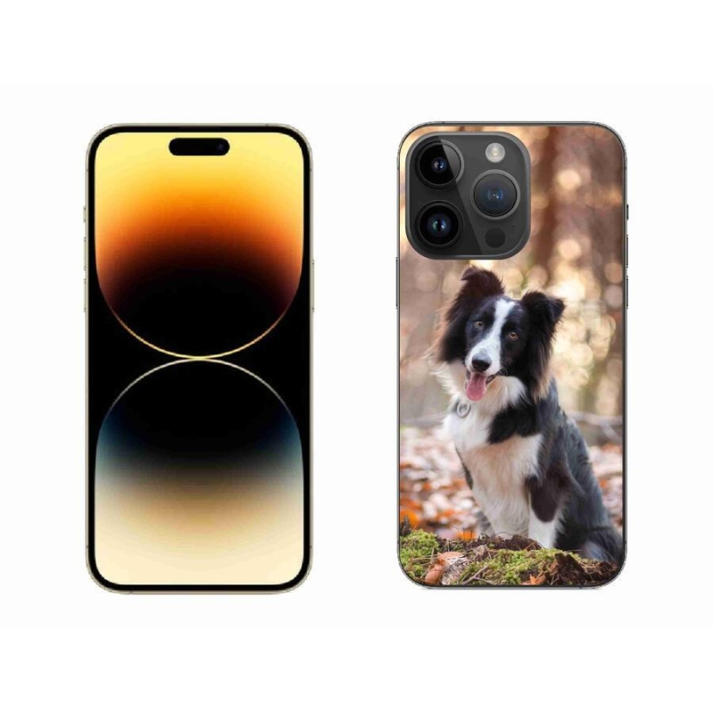 Gélový obal mmCase na mobil iPhone 14 Pro Max 6.7 - border kólia 1