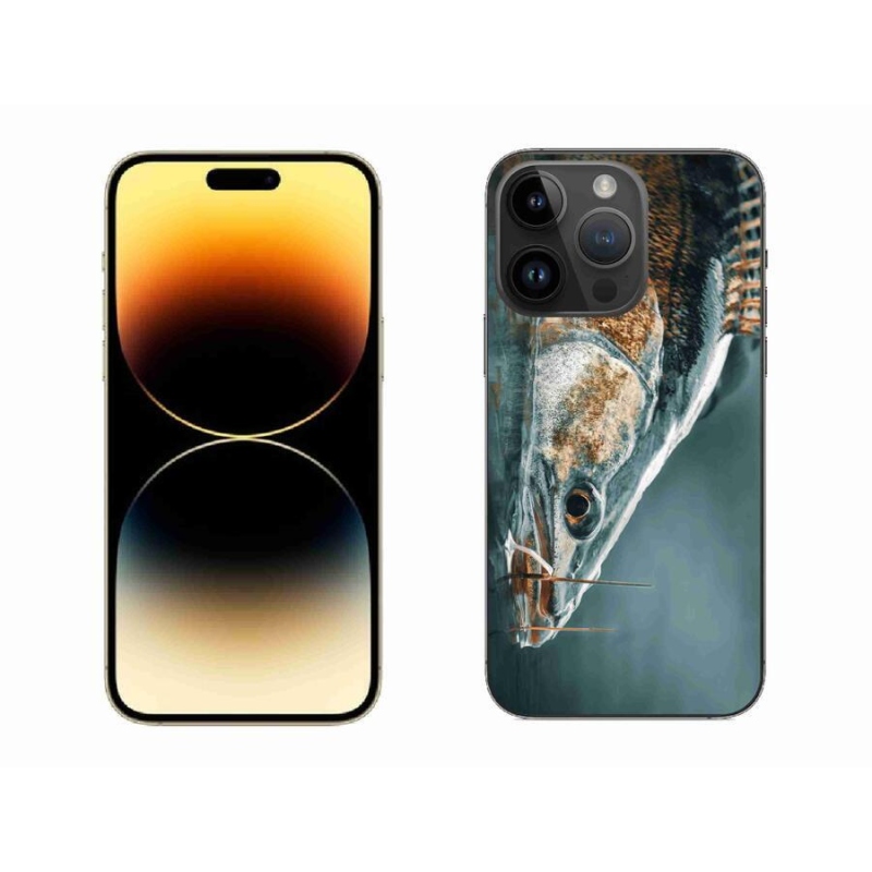 Gélový obal mmCase na mobil iPhone 14 Pro Max 6.7 - zubáč