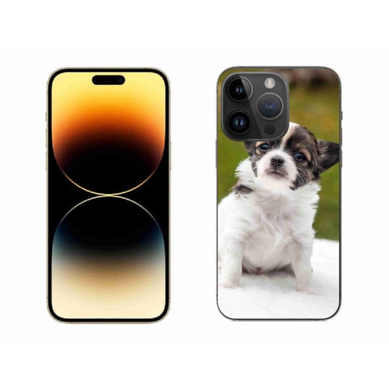 Gélový obal mmCase na mobil iPhone 14 Pro Max 6.7 - čivava 4