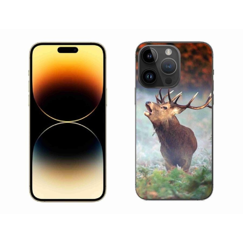 Gélový obal mmCase na mobil iPhone 14 Pro Max 6.7 - jeleň 2