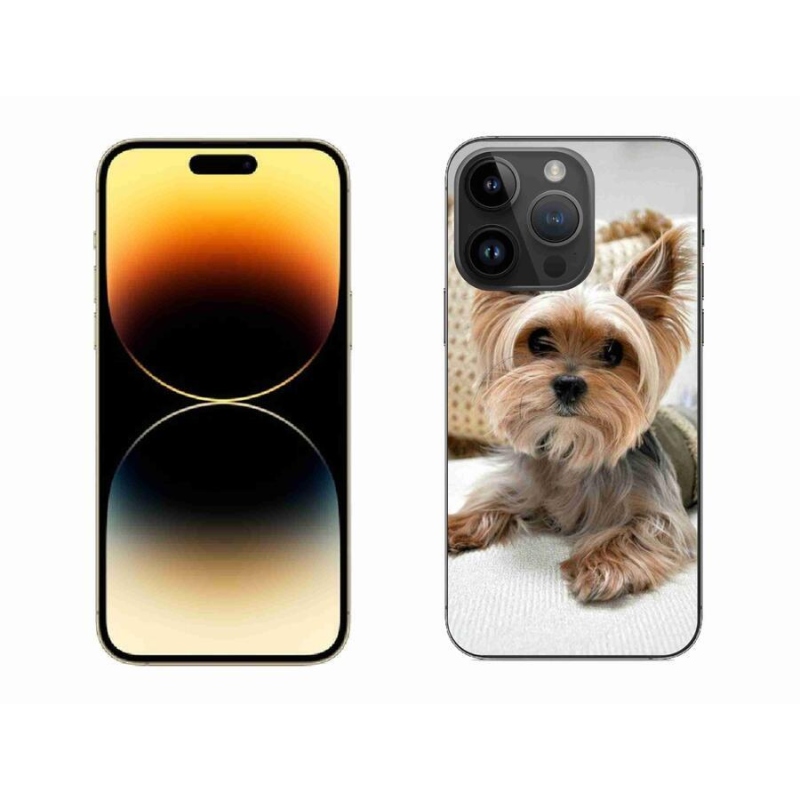 Gélový obal mmCase na mobil iPhone 14 Pro Max 6.7 - yorkšír 5