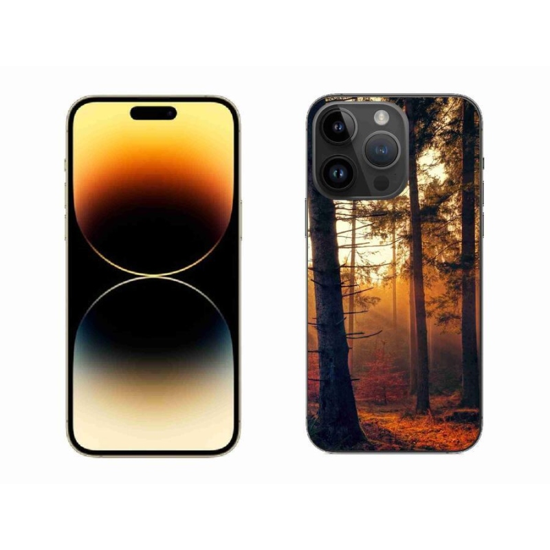 Gélový obal mmCase na mobil iPhone 14 Pro Max 6.7 - les