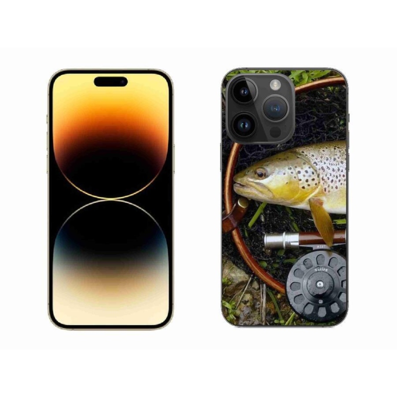 Gélový obal mmCase na mobil iPhone 14 Pro Max 6.7 - pstruh 2