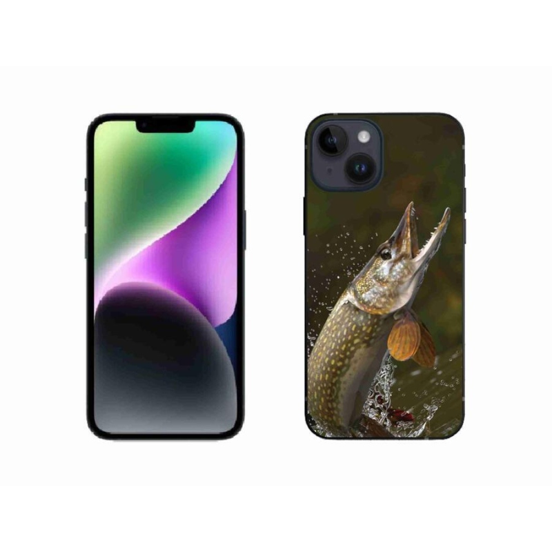 Gélový obal mmCase na mobil iPhone 14 - šťuka
