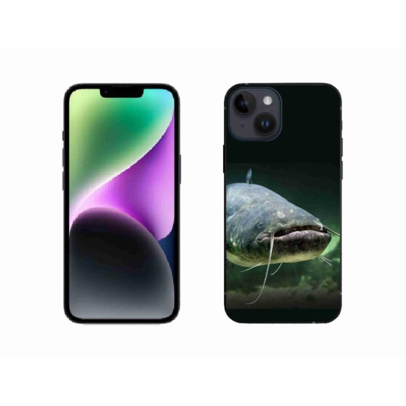Gélový obal mmCase na mobil iPhone 14 - sumec