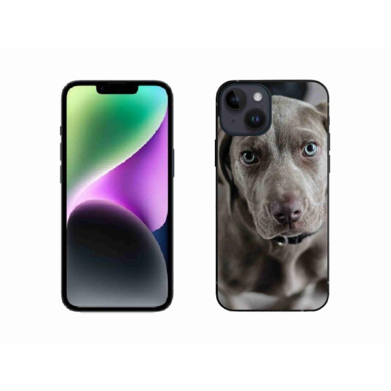 Gélový obal mmCase na mobil iPhone 14 - weimarský stavač