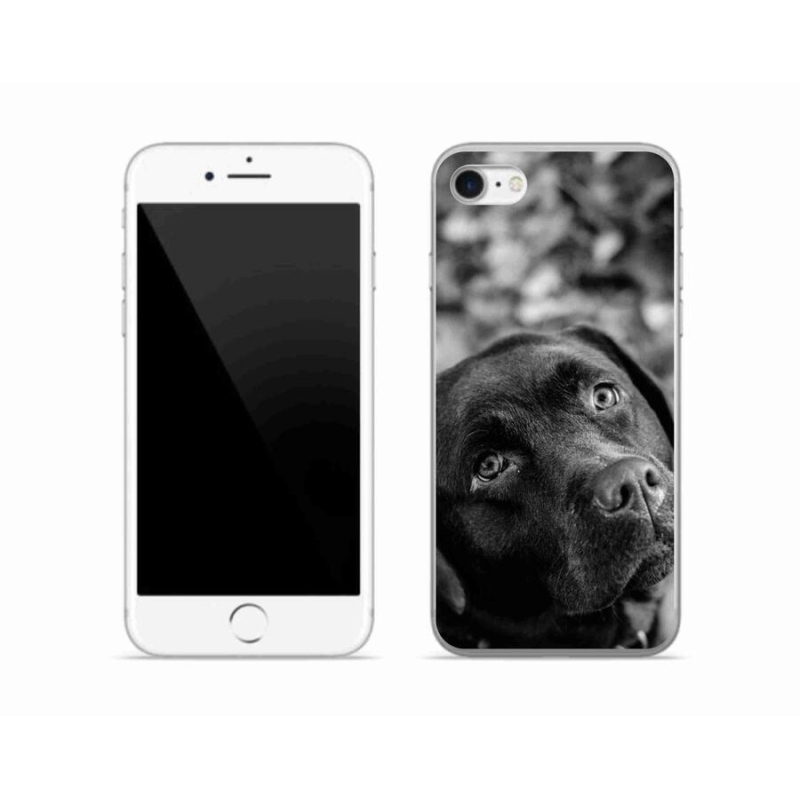 Gélový obal mmCase na mobil iPhone 7 - labrador