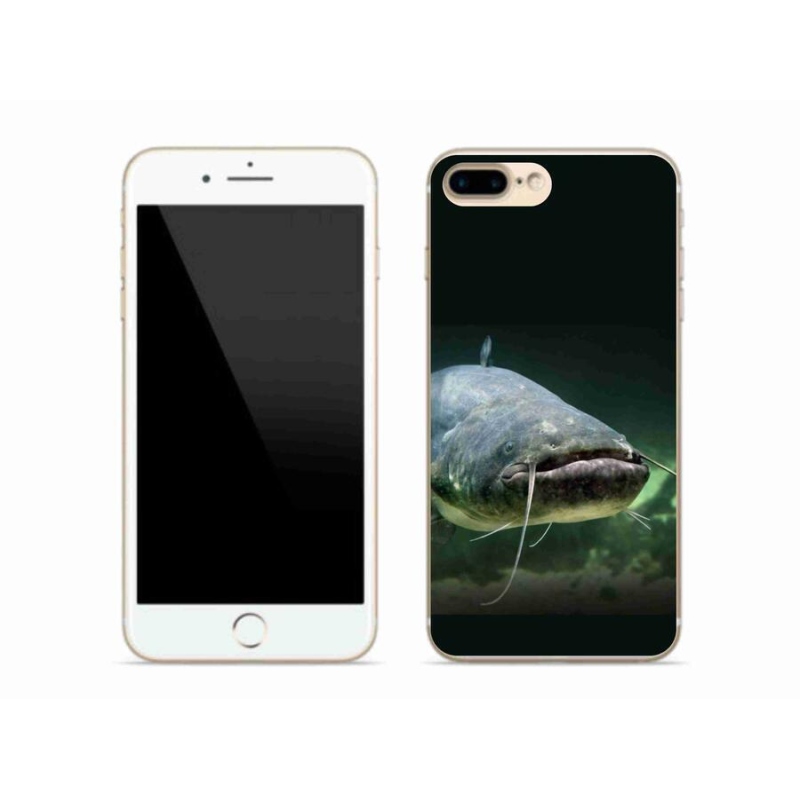 Gélový obal mmCase na mobil iPhone 7 Plus - sumec