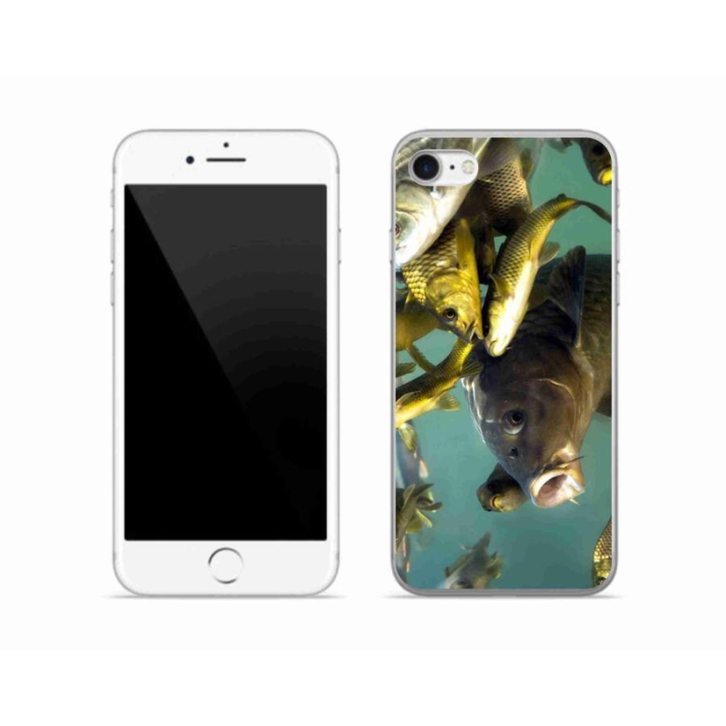 Gélový obal mmCase na mobil iPhone 8 - kŕdeľ rýb