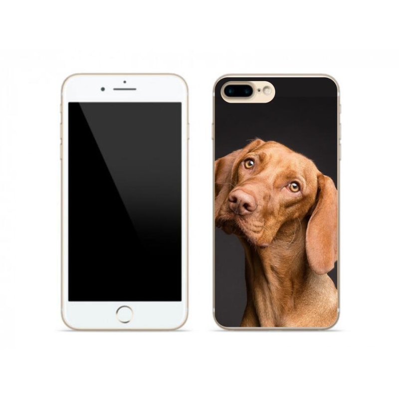 Gélový obal mmCase na mobil iPhone 8 Plus - maďarský stavač