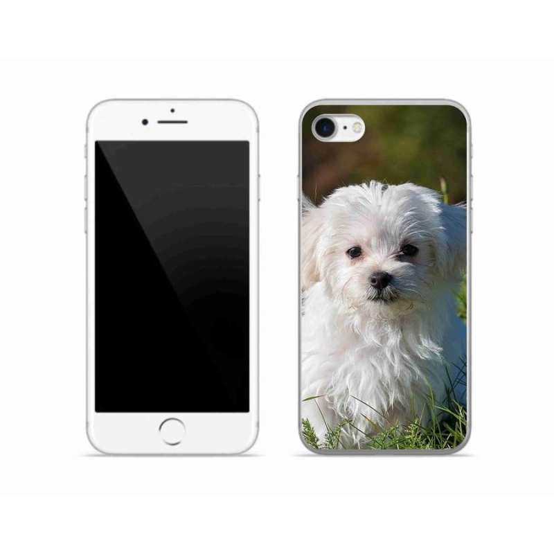 Gelový obal mmCase na mobil iPhone SE (2020) - bišonek