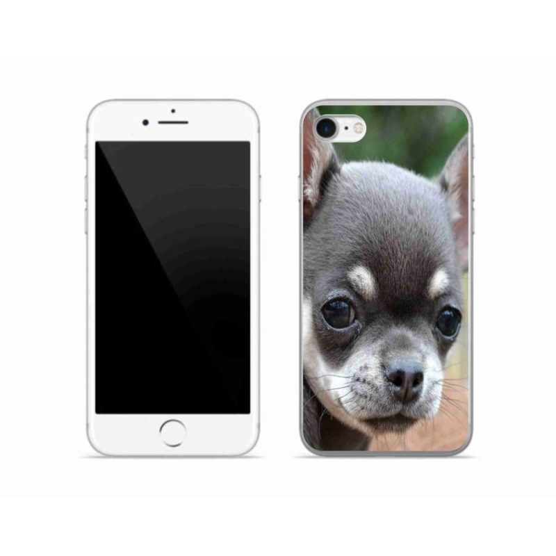 Gelový obal mmCase na mobil iPhone SE (2020) - čivava