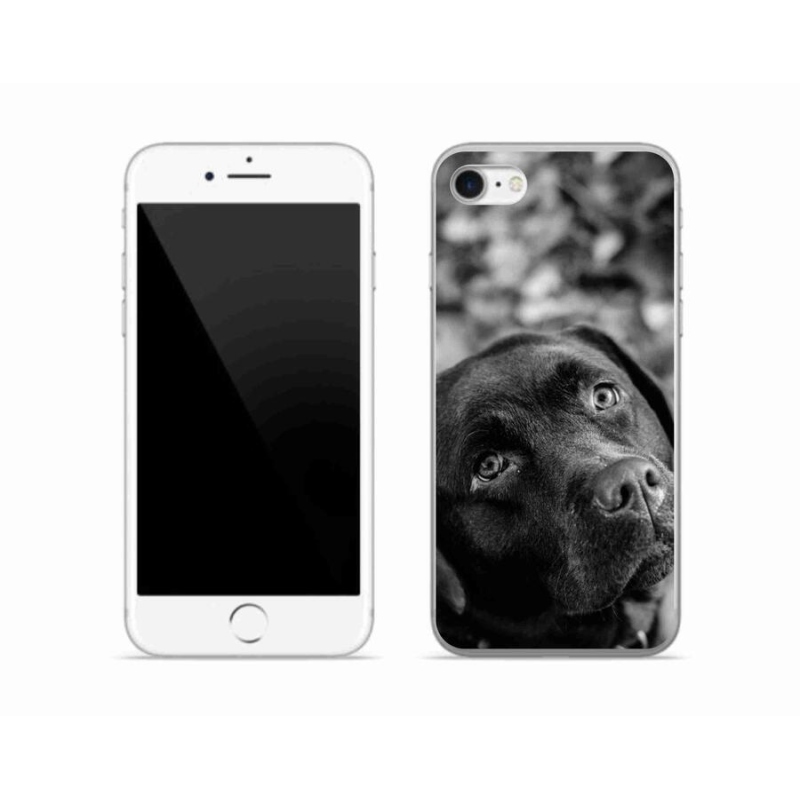 Gélový obal mmCase na mobil iPhone SE (2020) - labrador
