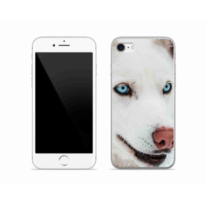 Gélový obal mmCase na mobil iPhone SE (2020) - psie pohľad