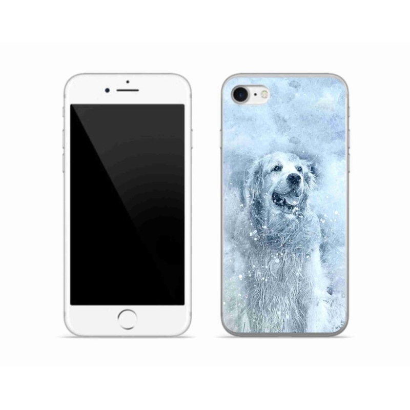 Gélový obal mmCase na mobil iPhone SE (2020) - retríver