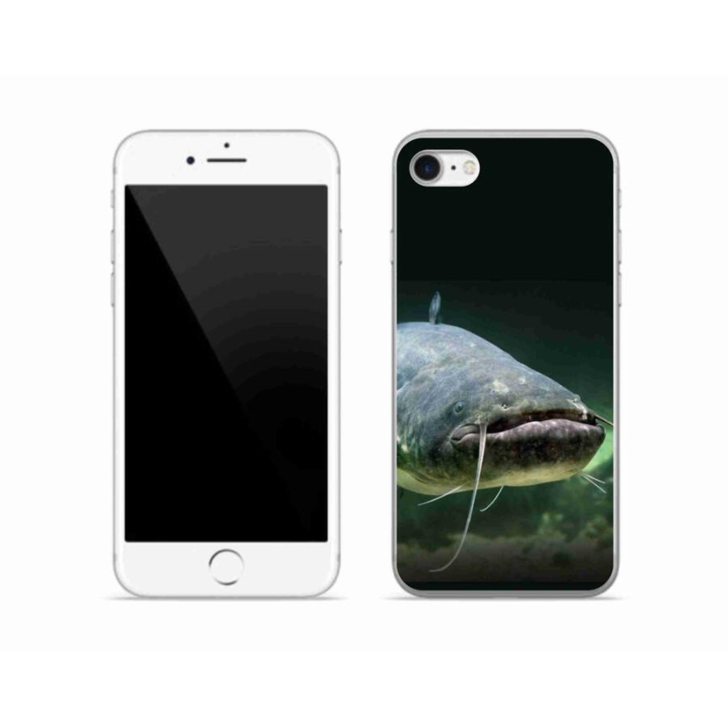 Gélový obal mmCase na mobil iPhone SE (2020) - sumec