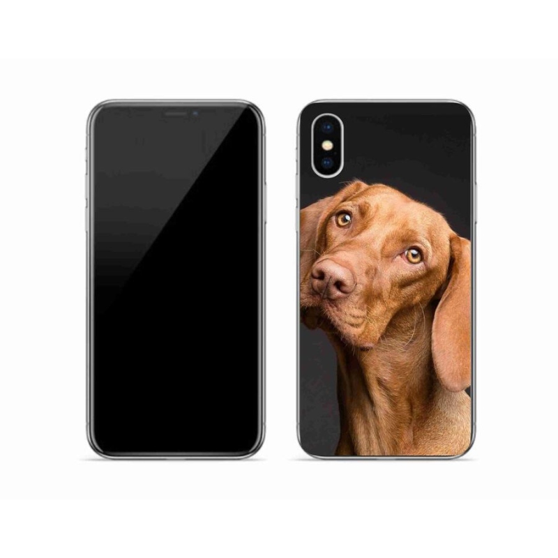 Gélový obal mmCase na mobil iPhone X - maďarský stavač