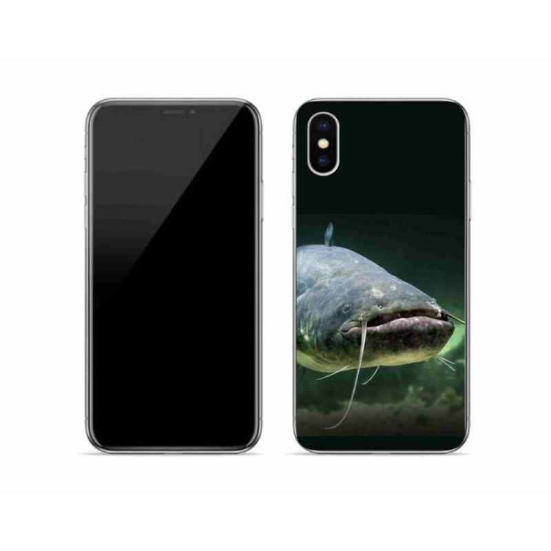 Gélový obal mmCase na mobil iPhone X - sumec