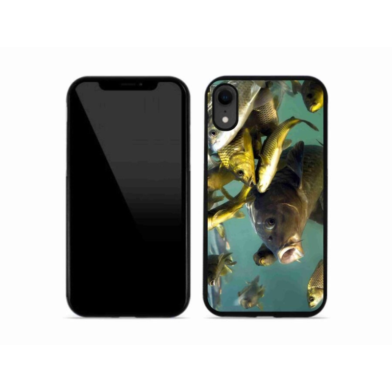 Gélový obal mmCase na mobil iPhone XR - kŕdeľ rýb