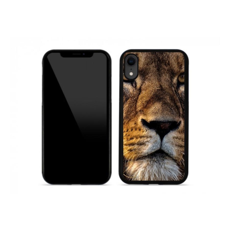 Gélový obal mmCase na mobil iPhone XR - lev