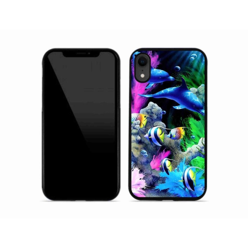 Gélový obal mmCase na mobil iPhone XR - morský svet