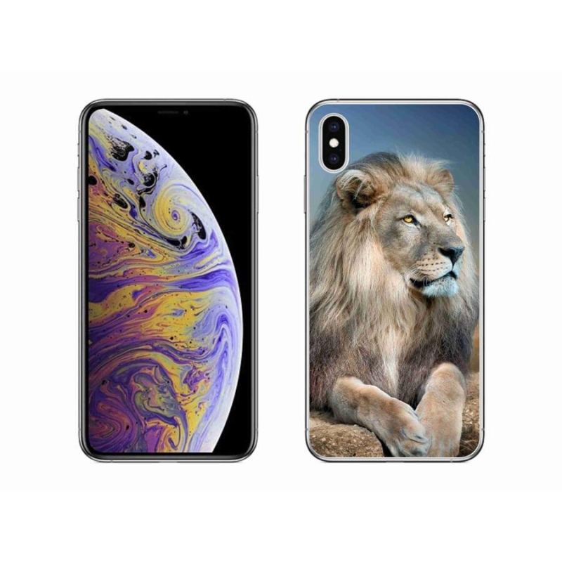 Gélový obal mmCase na mobil iPhone XS Max - lev 1