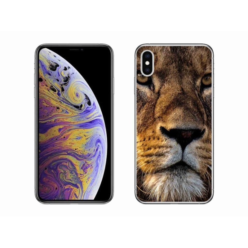 Gélový obal mmCase na mobil iPhone XS Max - lev