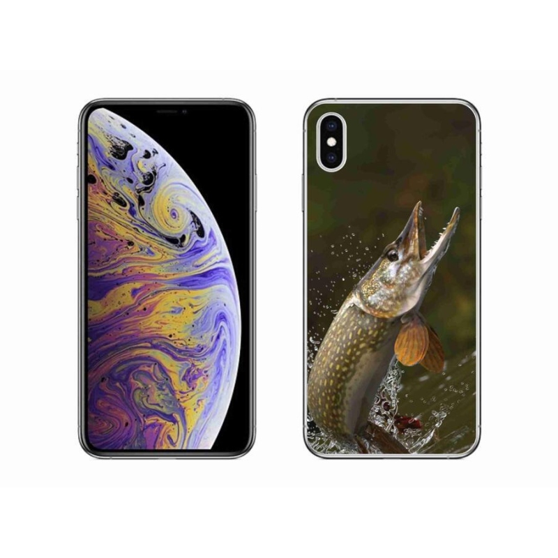 Gélový obal mmCase na mobil iPhone XS Max - šťuka