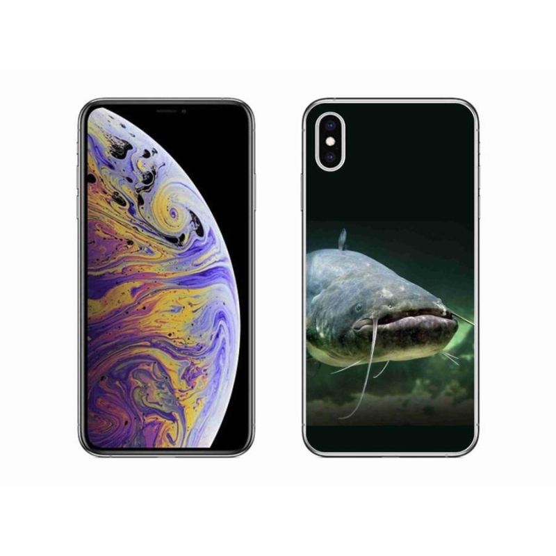 Gélový obal mmCase na mobil iPhone XS Max - sumec