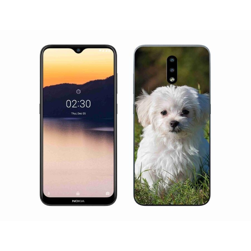 Gélový obal mmCase na mobil Nokia 2.3 - bišon