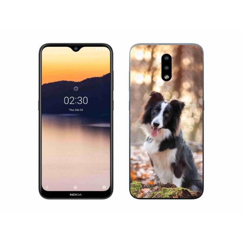 Gélový obal mmCase na mobil Nokia 2.3 - border kólie 1