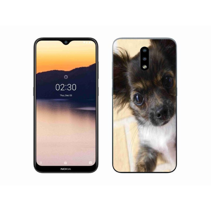 Gélový obal mmCase na mobil Nokia 2.3 - čivava 2