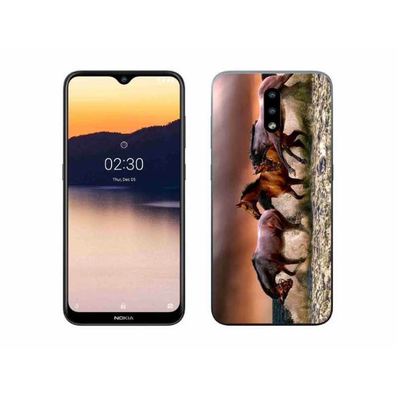 Gélový obal mmCase na mobil Nokia 2.3 - kone 1